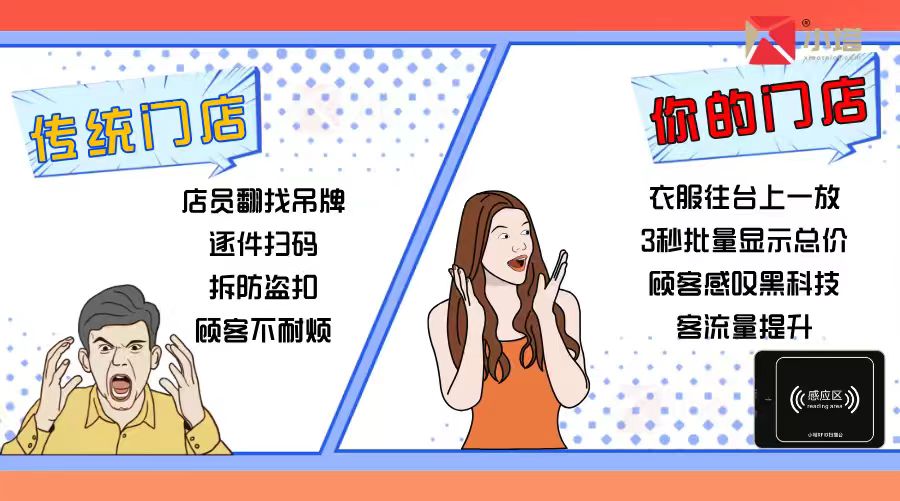 小塔 | 服饰店收银台的